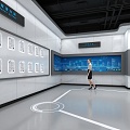 Exhibition Hall Technology Exhibition Hall Enterprise Exhibition Hall Product Display Haier Exhibition Hall 3d model