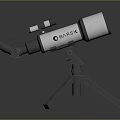Professional Astronomical Telescope with Tripod for Space Exploration and Universe Observation