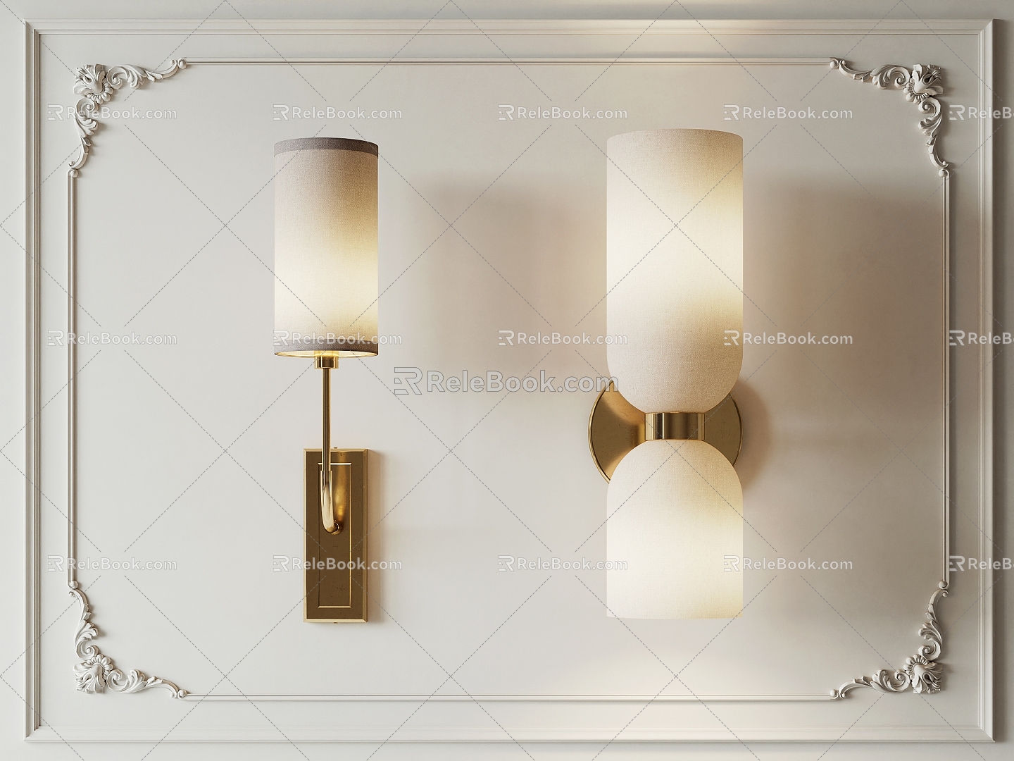 Modern wall lamp metal wall lamp model