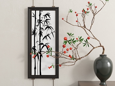 New Chinese Abstract Hanging Painting model