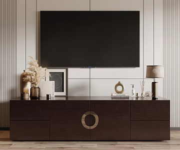 Chinese TV cabinet 3d model