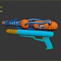 Nerf Blue And Orange Toy Water Gun With Fun Playful Design For Kids