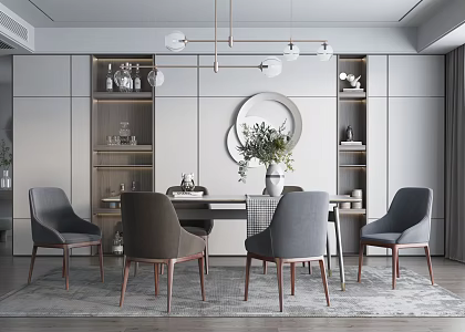 Modern Restaurant 3d model