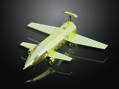 Modern toy aircraft Lego aircraft building blocks aircraft model