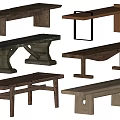Various Modern Wooden Benches With Different Designs For Home Interior Decor