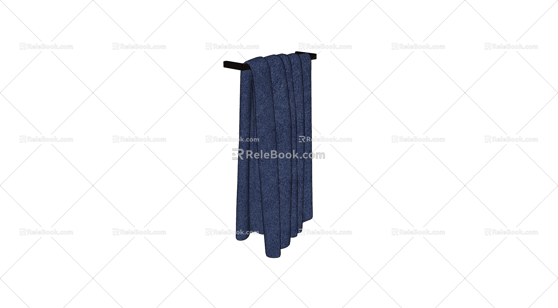 Towel rack 3d model