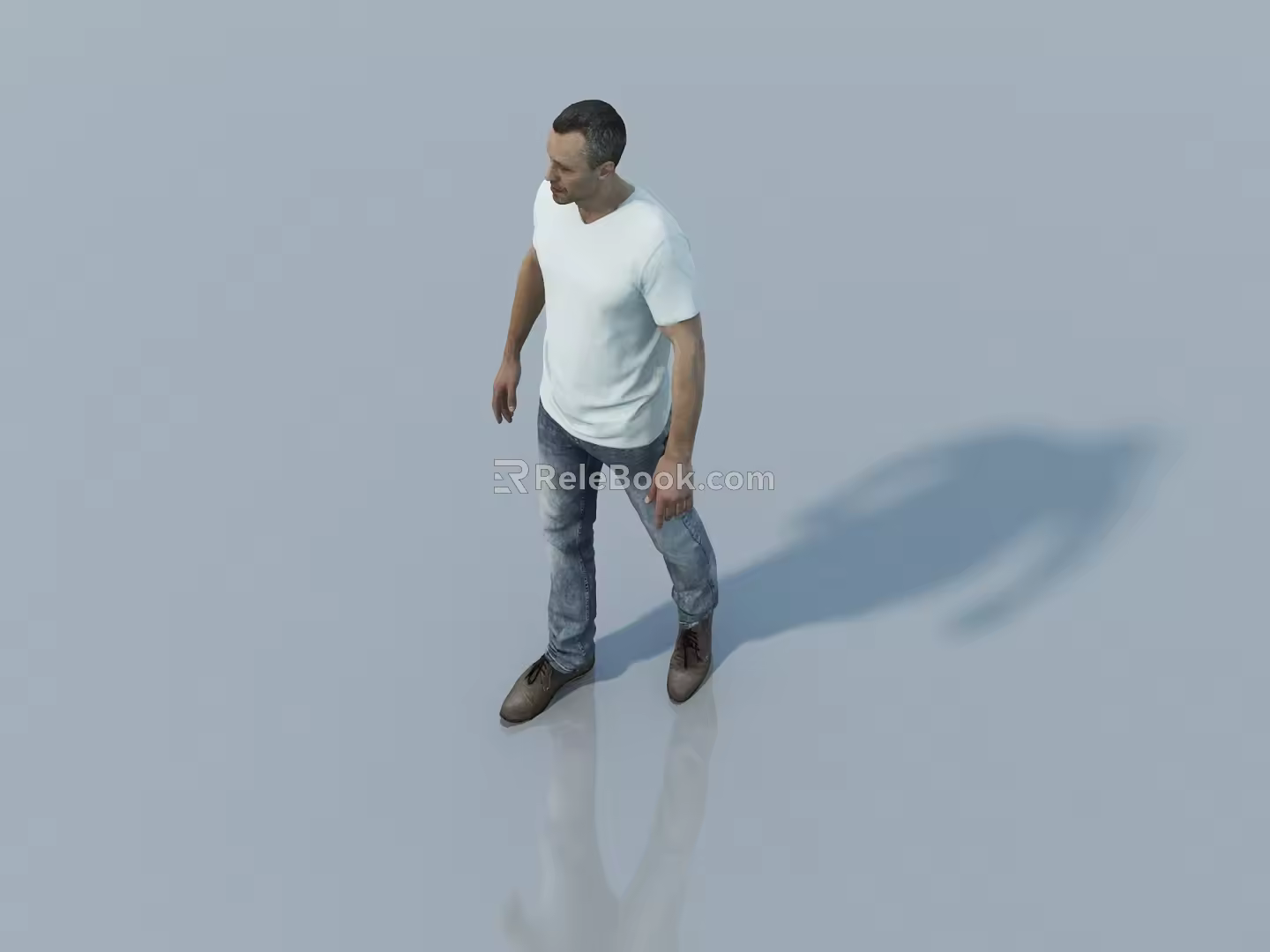 Animal character sketch 3d model