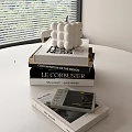 Modern Books Book Portfolio 3d model