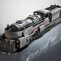 Vintage Steam Train Featuring Metal Body Detailed Wheels And Classic Locomotive Design