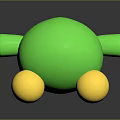 Frog Poison Frog Game Frog Reptile Cold Blooded Animal Reptile 3d model