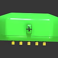 Modern game machine electronic chicken 3d model