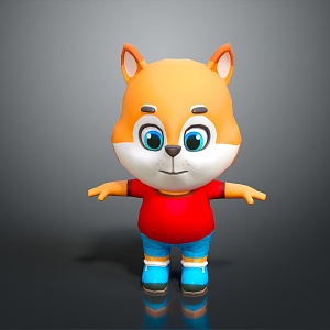 Cartoon Characters Cartoon Animals Cartoon Small Animals Game Characters Virtual Characters Anime Characters Cartoon Elves 3d model