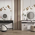 New Chinese style home dressing table 3d model