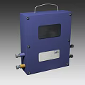 Personnel positioning base station 3d model