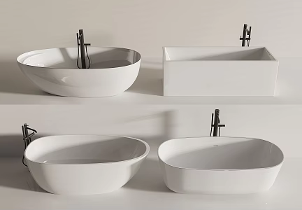 Modern Bathtub 3d model