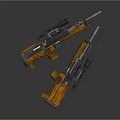 High Quality Sniper Rifles With Wooden Stocks Tactical Scopes And Metal Barrels