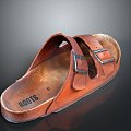 Slippers Sandals Beach Shoes Bubble Shoes Cave Shoes Realistic 3d model