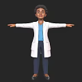 Diverse Game and Movie Characters Featuring Firefighter Doctor Construction Worker Police Officer and Student