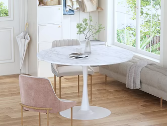 Entrance Round Table 3d model