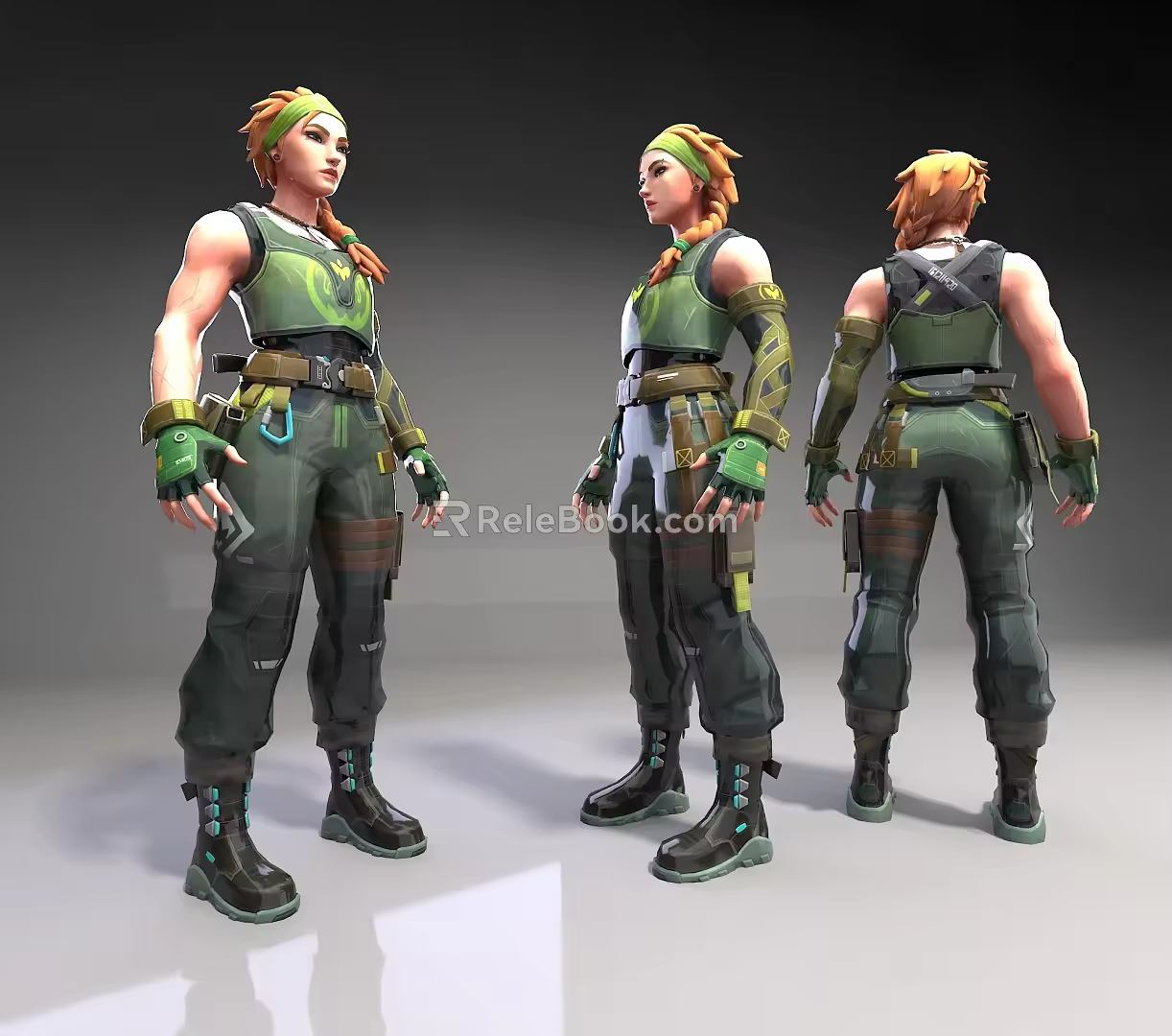 Anime Character Robot Anime Character Mechanical Character Movie Anime Character CG Character 3d model