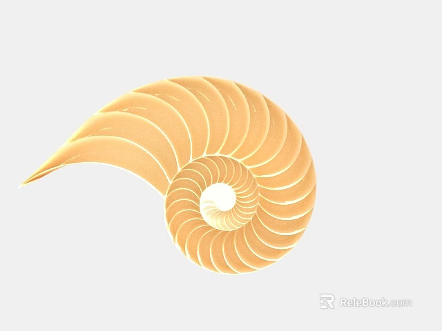 Modern Artistic Spiral Design Decorative Ornament Set For Home Decoration 3d model 