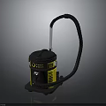 Professional Industrial Vacuum Cleaner With Long Flexible Hose And Dust Container