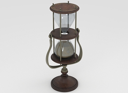 Retro Hourglass 3d model