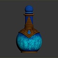 Potion Drug Magic Bottle Blood Bottle Magic Potion Plus Blood Potion Plus Magic Potion Water Energy Bottle 3d model