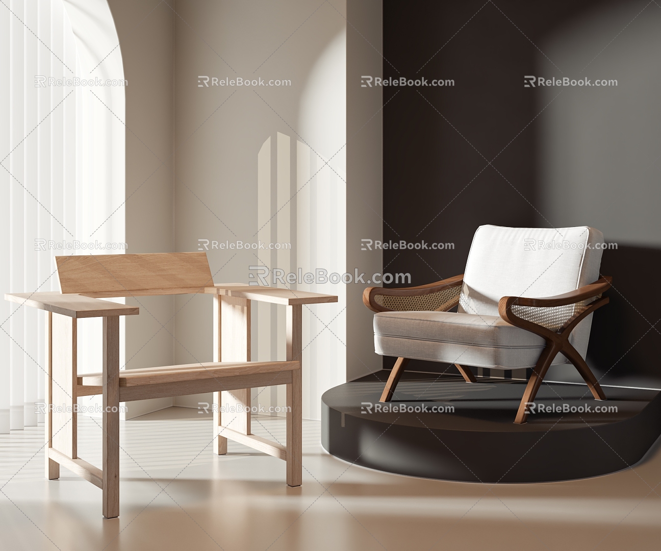 Leisure Chair 3d model