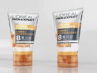 L'OREAL MEN EXPERT Hydra Fresh 8 Benefits Facial Cleanser for Men 3d model