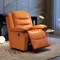 Modern massage chair functional sofa chair 3d model