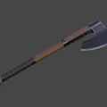 Weapons Medieval Axe 3d model
