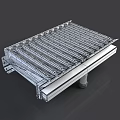 Heavy Duty Industrial Equipment Metal Grating with Sturdy Structure for Drainage Systems