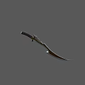 Game World Broken Single Knife 3d model