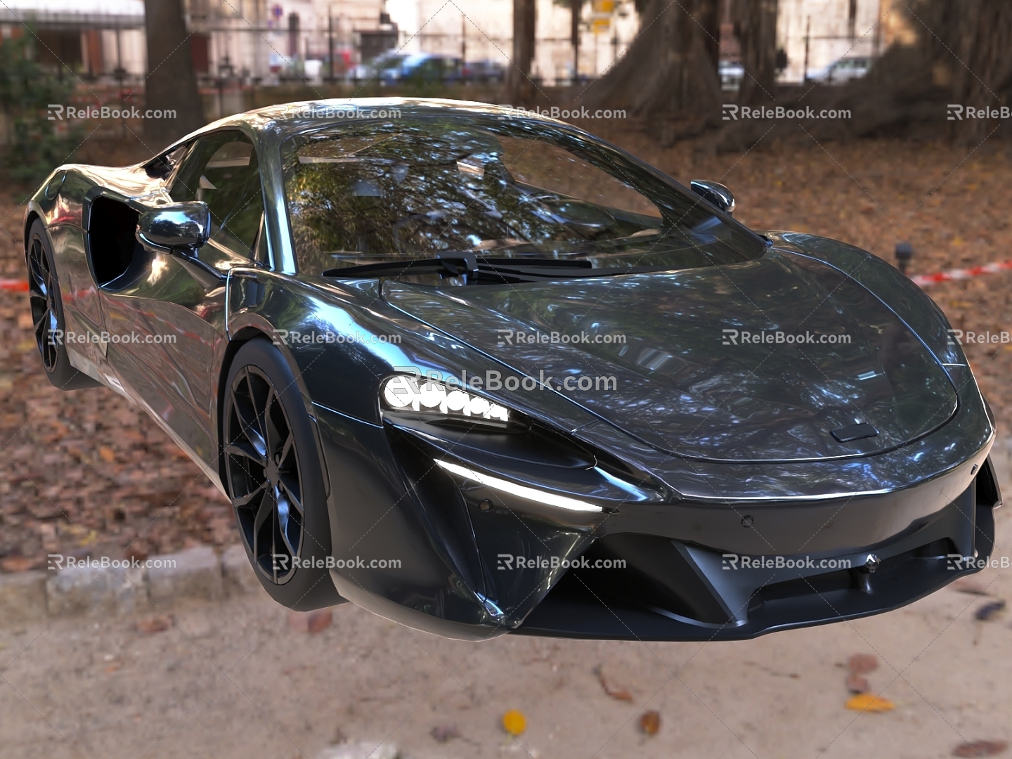 McLaren Supercar Car 3d model