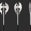 Axe Medieval Axe Game Axe Cartoon Axe Axe Weapon Axe Medieval Axe Game Axe 3d model
