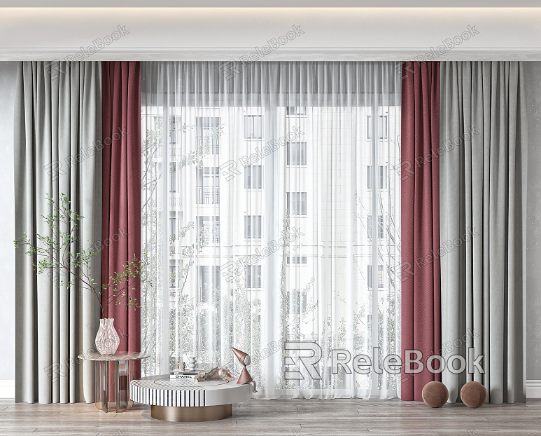 Modern Curtains model