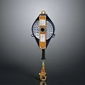 Black and Yellow Safety Fall Arrest Device With Metal Hook And Warning Lights