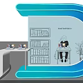 3D Text Display of New Boundaries of Creation at JD Global Smart Technology Forum 2023
