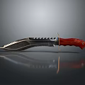 High Quality Tactical Weapon Knife Featuring Serrated Blade And Red Wooden Handle