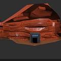 Micro Terrain Scene With Railway Tracks Red Rocks Cactus And Blue Crystals