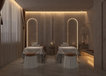 Ji Feng Beauty SPA Ji Beauty Room Health Room 3d model