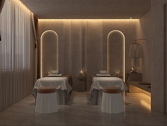 Ji Feng Beauty SPA Ji Beauty Room Health Room 3d model