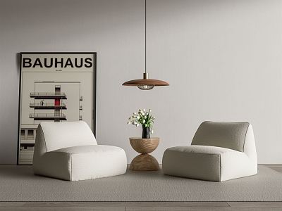 Leisure sofa combination 3d model