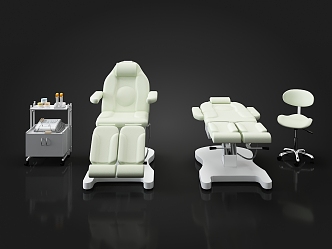 Medical chair Medical bed 3d model