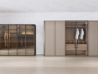 Modern wardrobe 3d model