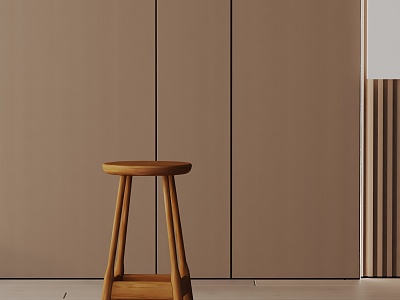 Modern Bar Chair 3d model