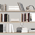 Books Books 3d model