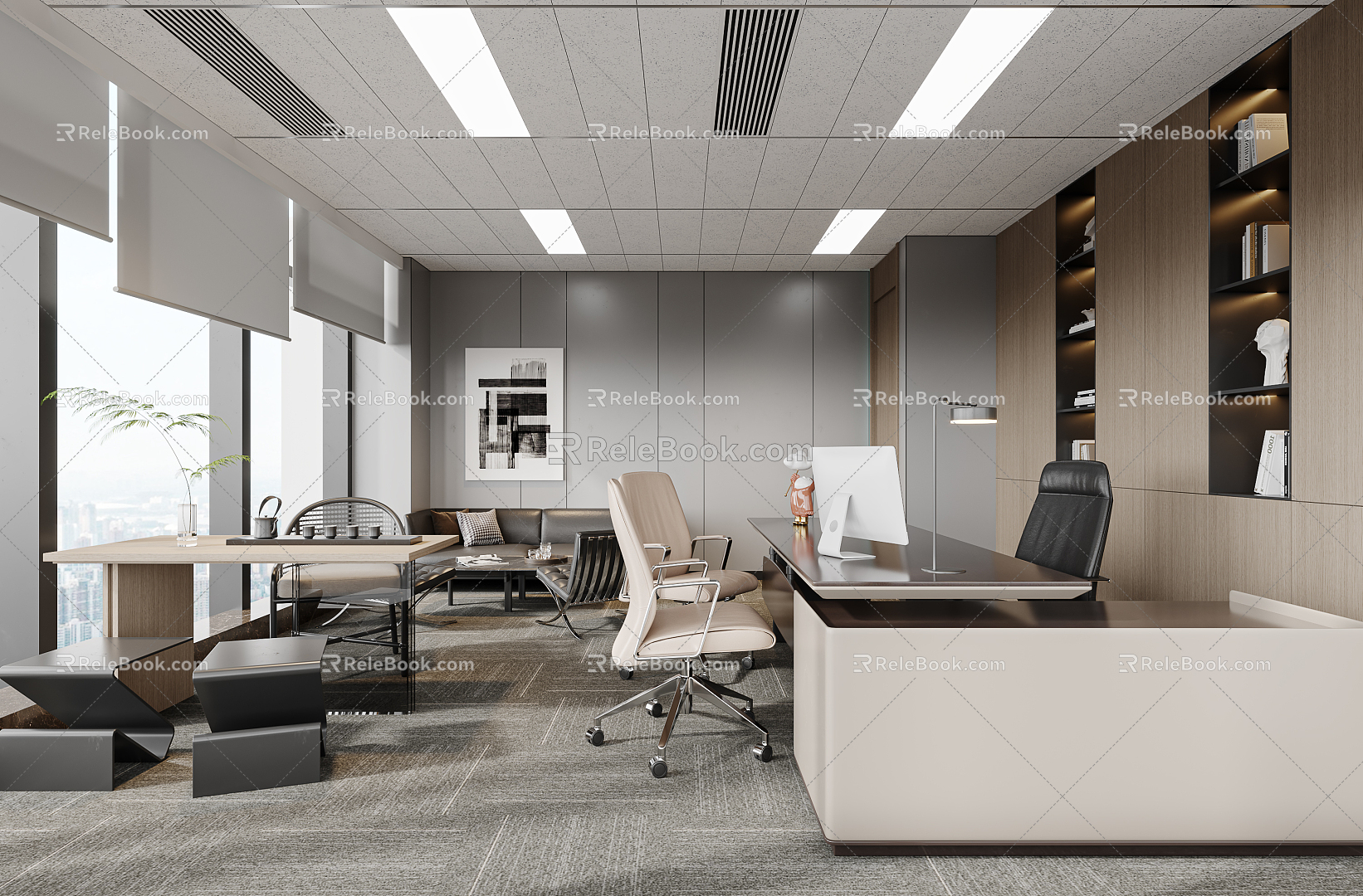 General Manager's Office Modern Office 3d model