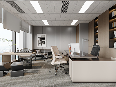 General Manager's Office Modern Office 3d model